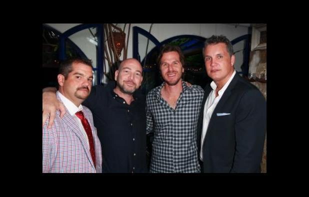 IM Global's Jonathan Deckter, Square One's Al Munteanu, director Breck Eisner and IM Global's Stuart Ford